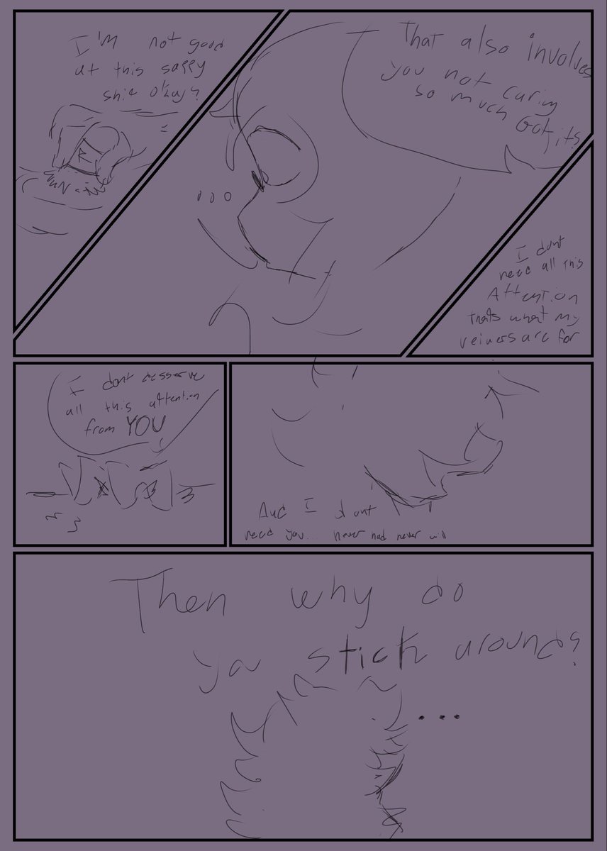 AceImation's tweet photo. You know… you don’t have to stay.
 
1/3

Automatic Mania comic

Tell me if you like this OC content! Might dub over it in the future https://t.co/oeY1VGvylz