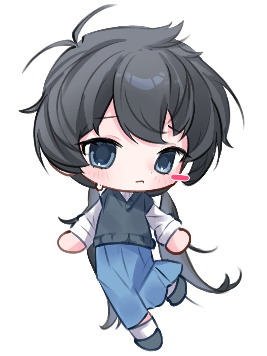 CloUd0116yuntu's tweet photo. My friend asked for Haru in long hair &amp; twin-tails, so here he is. :3 
#さいはて駅FA https://t.co/C5c6HausbR