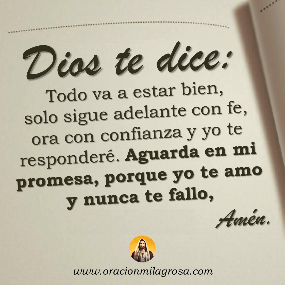 oracion_milagro's tweet photo. DIOS es bueno, generoso y Él siempre cumple sus promesas 🙏 https://t.co/zxg0kkVmvo
