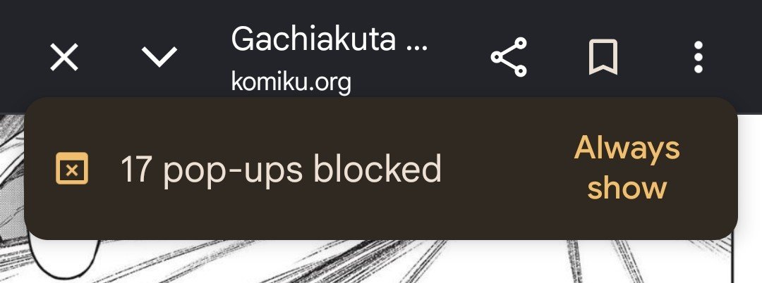 sketchuzz's tweet photo. makasih fitur ad blocker udah memperlancar KBM (kegiatan baca manga) saya 😘 https://t.co/Yy2CguR02T