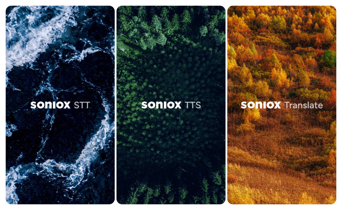 Soniox tweet media
