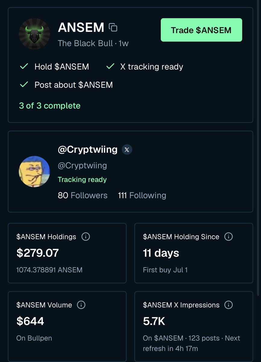 Cryptwiing's tweet photo. The only chart you should be looking at is your analytics 

Stop watching the solana:9cRCn9rGT8V2imeM2BaKs13yhMEais3ruM3rPvTGpump chart. Bull post now, collect your reward later https://t.co/bR9umZySu4