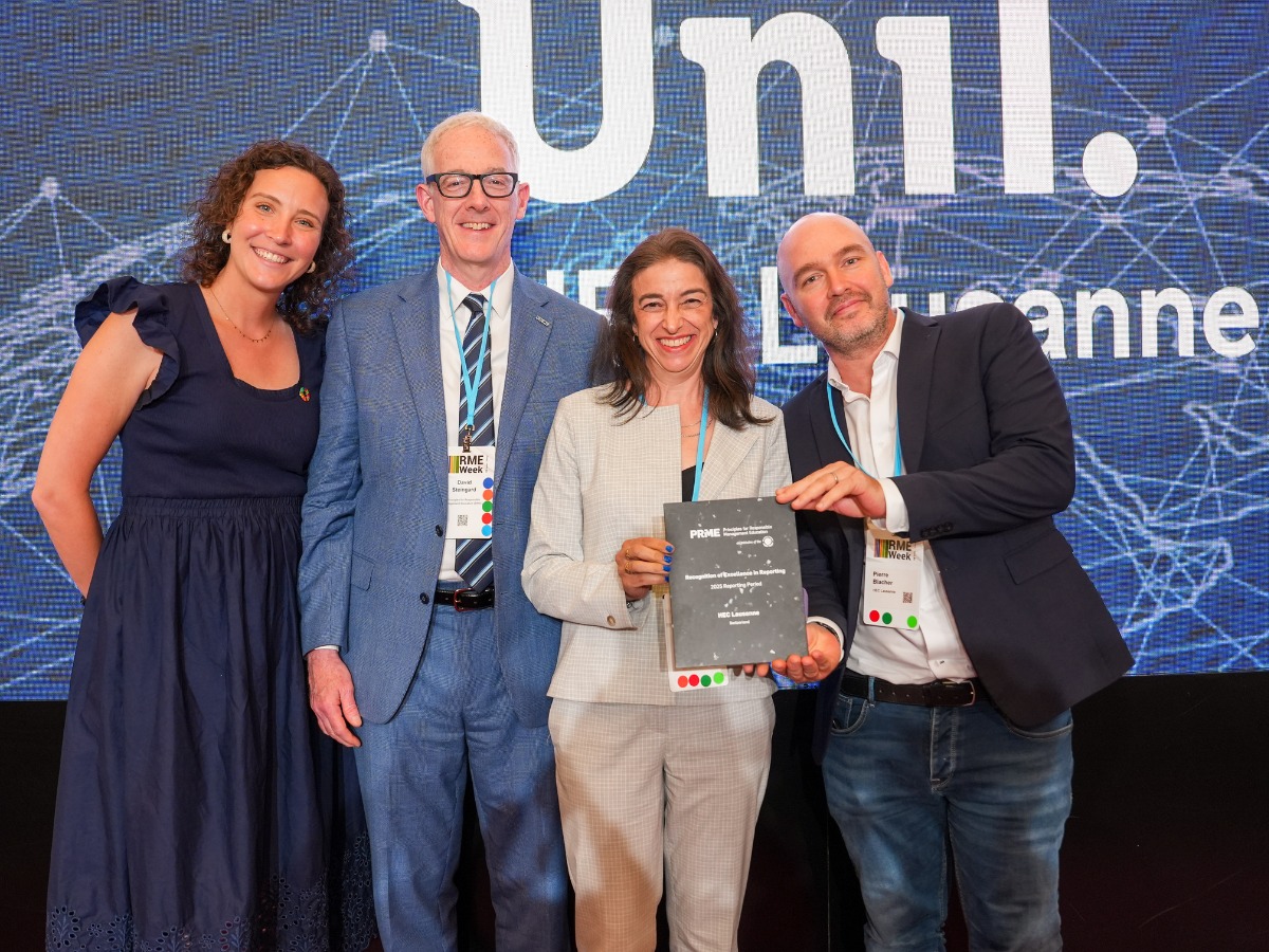 unil's tweet photo. HEC Lausanne distinguée par PRME pour l’excellence de son reporting https://t.co/GArJFWxaKg https://t.co/IBw4gDdksv
