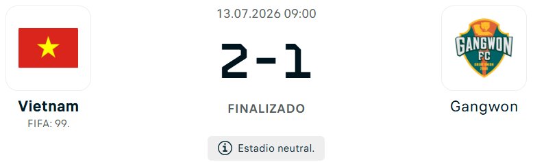 JInsiderBR's tweet photo. ⚫️🔵 | Adversário do Gamba Osaka na Pré-Champions, o Gangwon🇰🇷 foi derrotado pela seleção do Vietnã.

O clube coreano abriu o placar, mas o "viet-brasileiro" Rafaelson e o atacante Gia Hung Pham viraram o placar. https://t.co/fucoCZD0fx
