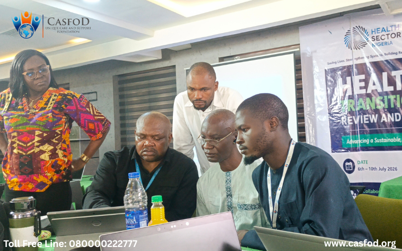 casfod_nigeria's tweet photo. Last week in Yola, we joined UN, INGOs, national partners, and BAY State MDAs at the Health Sector Transition Action workshop. 2geda we aligned priorities and finalized a framework to strengthen governance, accountability, financing &amp; coordination for sustainable health systems. https://t.co/K5cP9yohPN