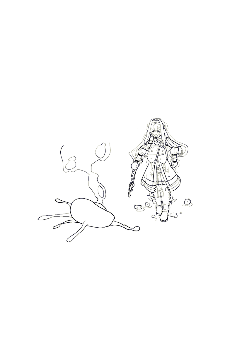 Sharp_Saury's tweet photo. Skebで乳苗床にされるイレーヌさん描いたよ(2/2) https://t.co/5Yajpo0gpB