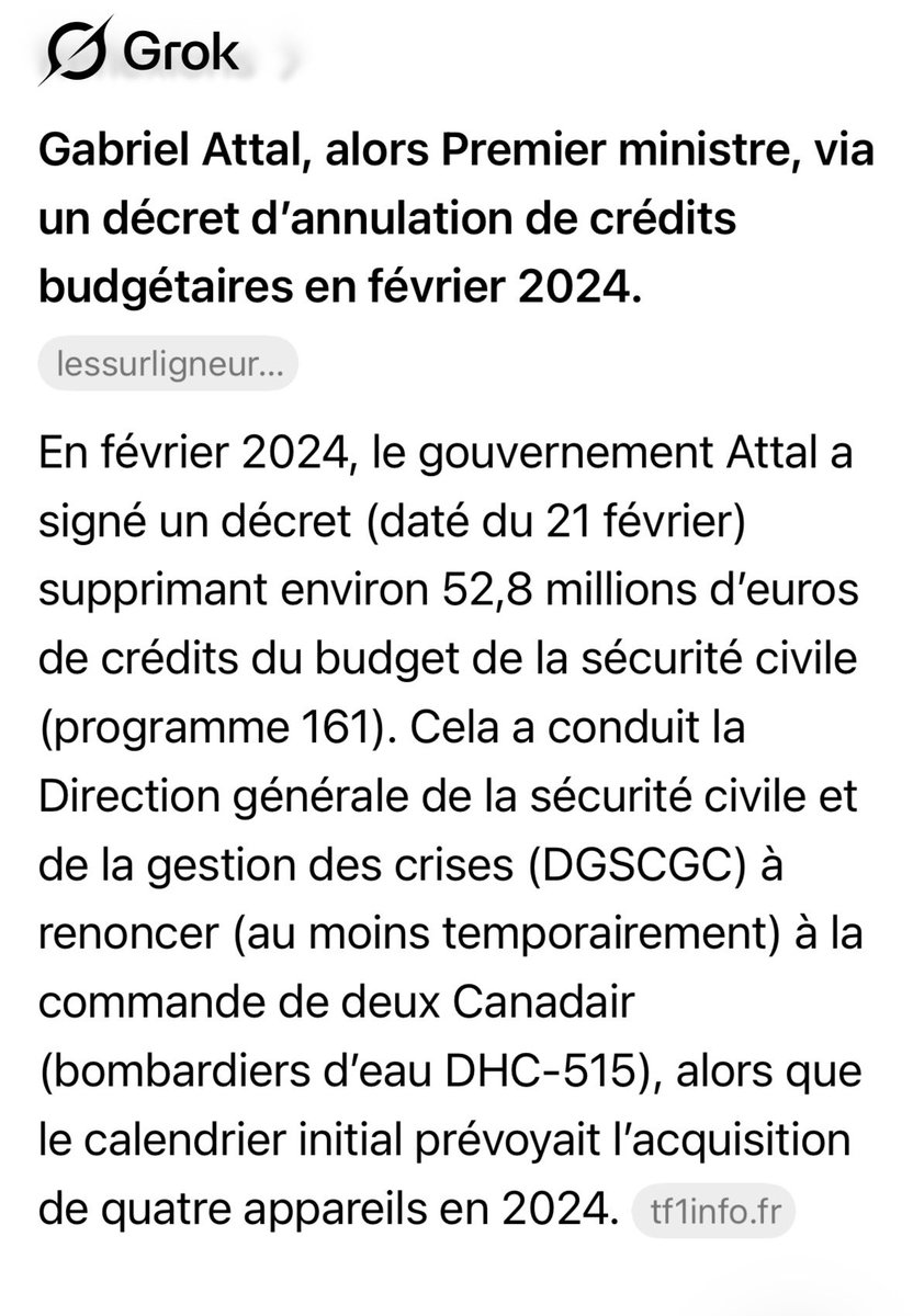 FEncel3's tweet photo. Ça brûle de partout en France les Canadairs sont à plein régime  et en sous effectifs devinez qui a annulé le 52 millions alloué à la sécurité civile 
👇👇👇👇 @GabrielAttal 😡 https://t.co/Z1JHp6cc2A
