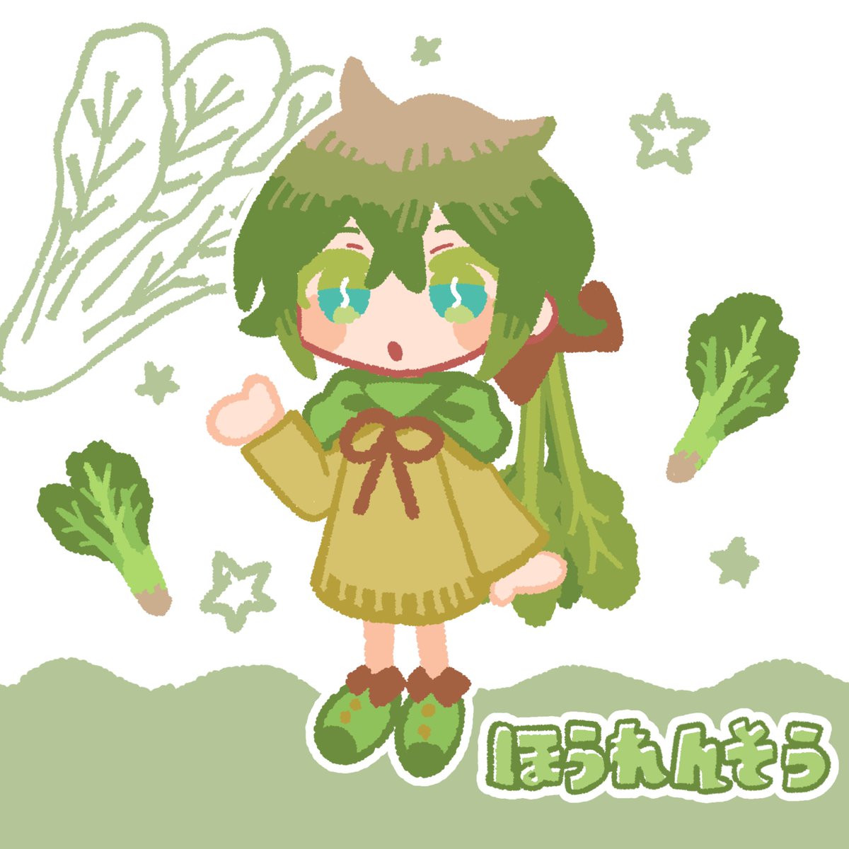 Mashiro826826's tweet photo. #365日植物イラスト
ほうれんそう https://t.co/IQgaEqCeNT