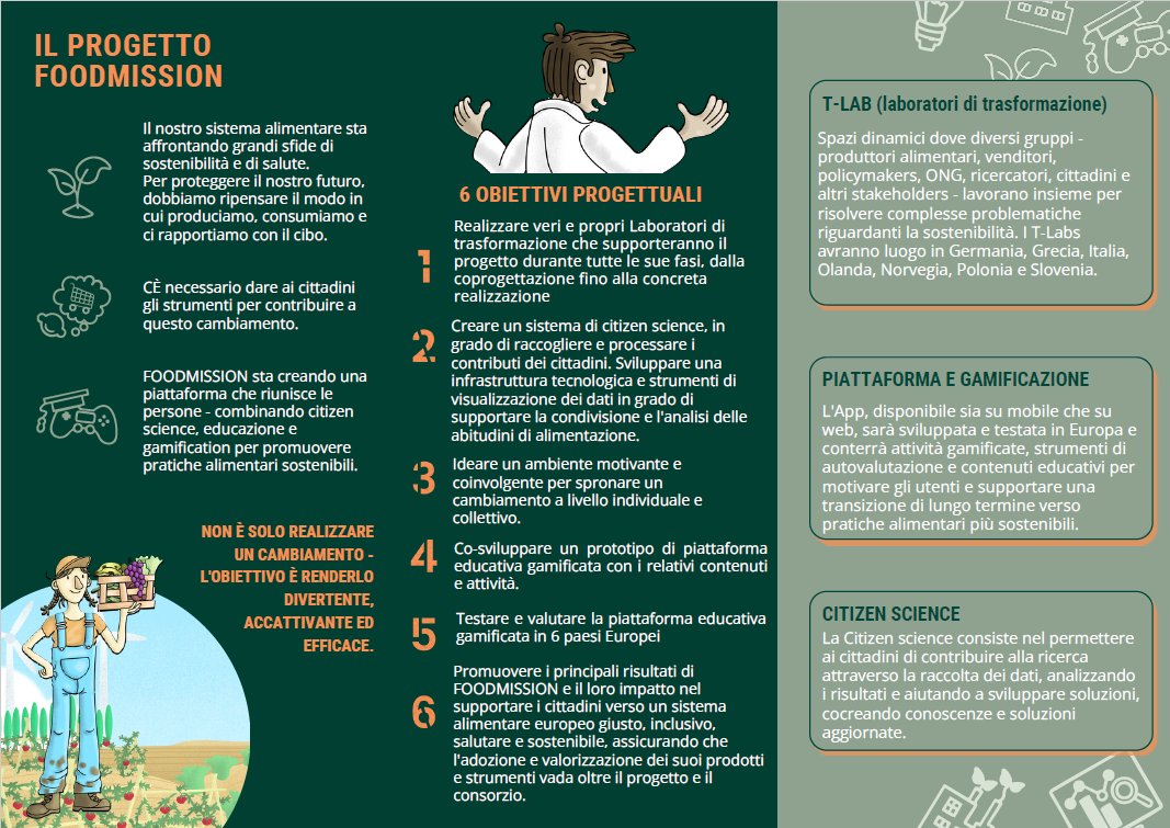 adiconsum's tweet photo. 🚨Rendere  il sistema alimentare sostenibile è una Mission Impossible? No. È una FOODMISSION❗️😉
✅#Adiconsum partecipa al grande progetto europeo FOODMISSION, finanziato da Horizon Europe,  per cambiare il modo in cui produciamo e consumiamo cibo.
🔗https://t.co/kkwmgph5tP https://t.co/TxDBvr6CsF