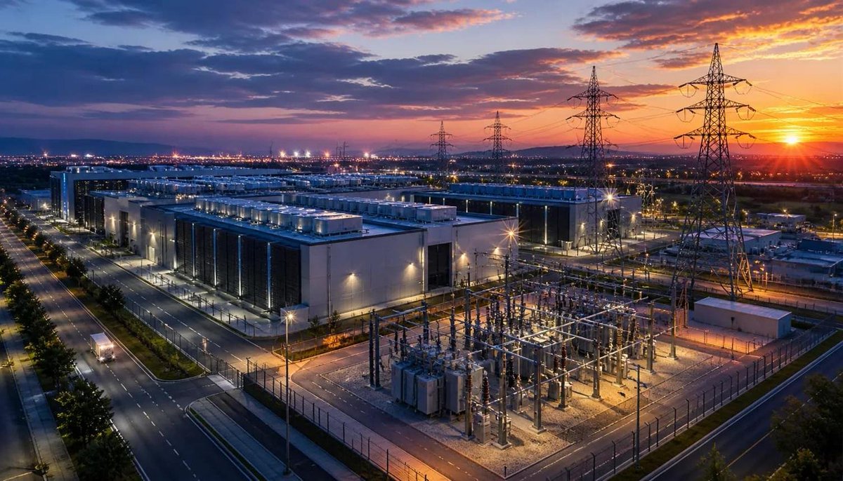 Benjamin_stock0's tweet photo. $KEEL
AI data centers are entering the "era of competition for power."

A large-scale AI cluster may require:

Hundreds of megawatts
Or even gigawatt-level power https://t.co/SX2kvNRMSY