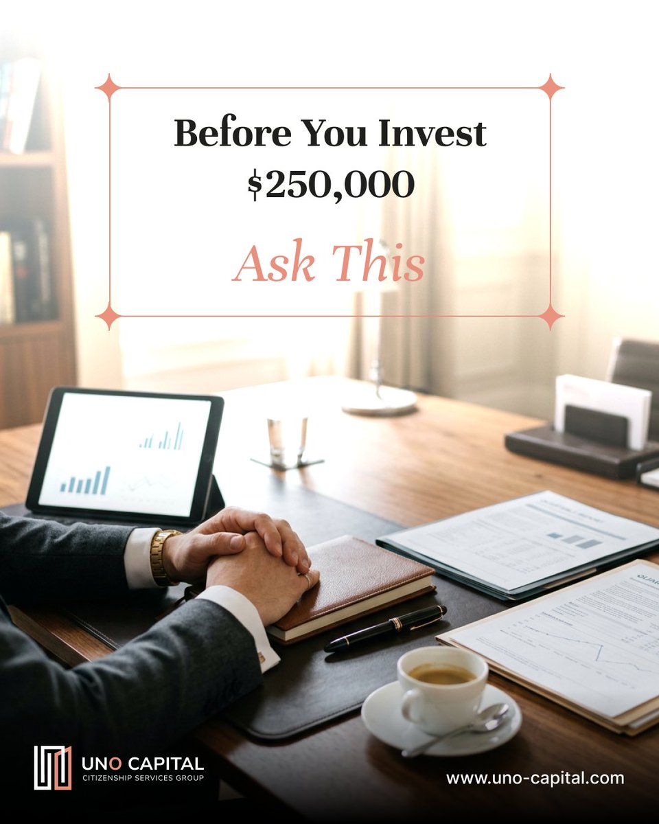 UNO_Capital's tweet photo. Before you invest, ask yourself one question: What future are you investing in? 

Swipe through to discover why the right investment is about more than where it can take you.

📞 +971 50 895 6330
📧 info@uno-capital.com

#unocapital #citizenshipbyinvestment #residencybyinvestment https://t.co/dgvHOFbOM7