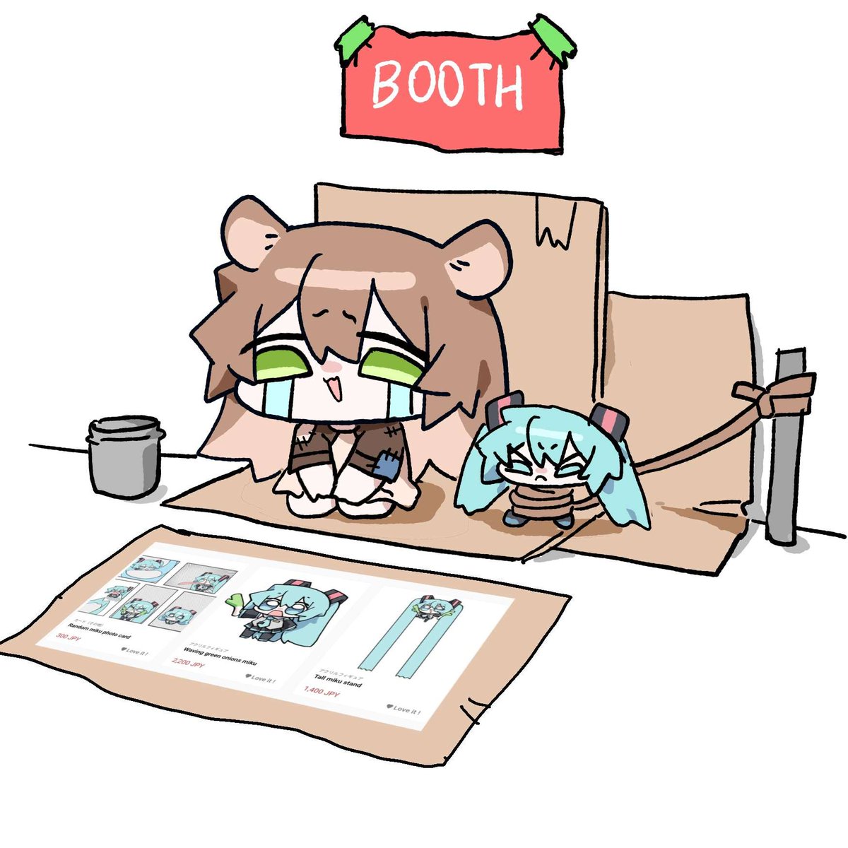 mumu323m's tweet photo. BOOTHでオンラインブースを開きました！ぜひご覧ください
(それで一個でもいいから購買お願いします...)

⬇️⬇️
https://t.co/vk8B4x8Wov https://t.co/UuB6NwLPML