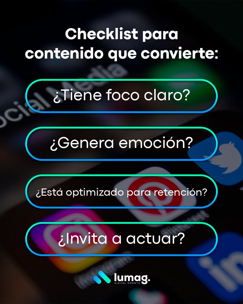 DigitalLumag's tweet photo. Antes de publicar… piensa en resultados. Cada pieza debe tener un propósito. Si no convierte, se corrige. Nosotros te ayudamos.
#LumagDigitalGrowth #lumagdigital #MarketingDigital #OnlineMarketing #ContentMarketing #MarketingStrategy #SEO #Branding #GrowthMarketing #MarketingTip https://t.co/V4n7oOakj7