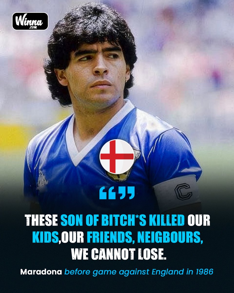 WinnaFC's tweet photo. Imagine Messi saying this to his teammates before facing England.😳 https://t.co/shGxo3ZnaF