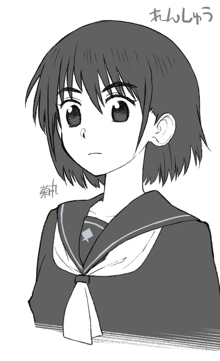 bunta_kikumaru's tweet photo. 大津茉里 習作 https://t.co/Usqt0aqETG