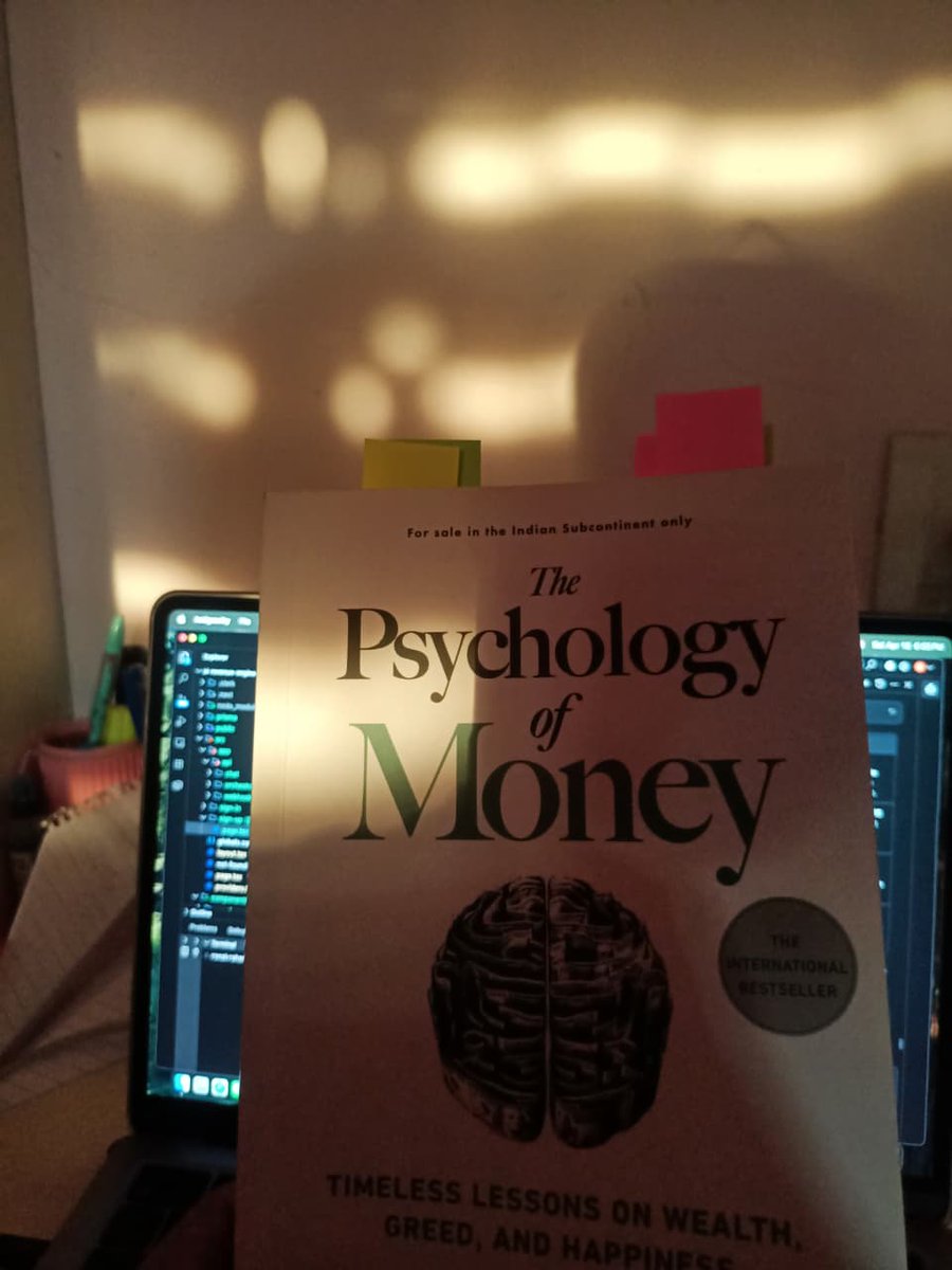 ronakrahane's tweet photo. I stumbled into books young, not through school but curiosity.

Over the years that habit taught me to question my own decisions.

Reading across domains gave me new lenses on the same problems, where the question mattered more than the answer, and made me more self aware. https://t.co/yJQso6ZJKu