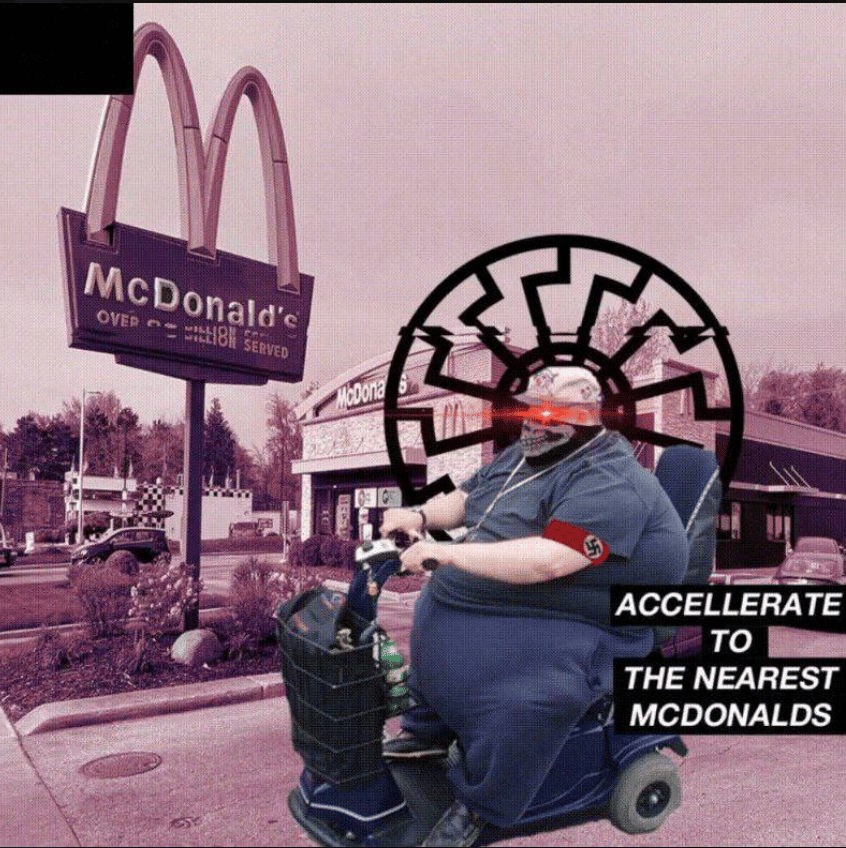 Prototype27F's tweet photo. He reached the McDonald's https://t.co/IsdM89bjtD