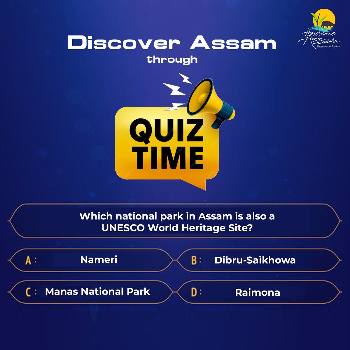 aweassam's tweet photo. Drop your answers below!
#AwesomeAssam
#ExploreAssam
#TravelAssam
@CMOfficeAssam 
@himantabiswa 
@AjantaNeog https://t.co/raFjnN3gtq