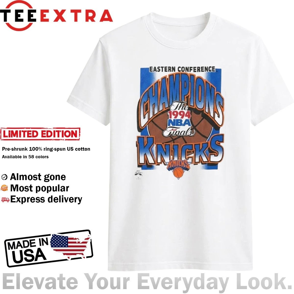Teeextrashop's tweet photo. Pure nostalgia. 🔥 Rock the iconic 1994 Eastern Conference Finals look worn by Michael B. Jordan. A must-have for NY hoops fans! 🏀🗽🛒 Get yours: https://t.co/wyxEKZMARh #Knicks #MichaelBJordan #RetroFashion https://t.co/O5R832BlOH