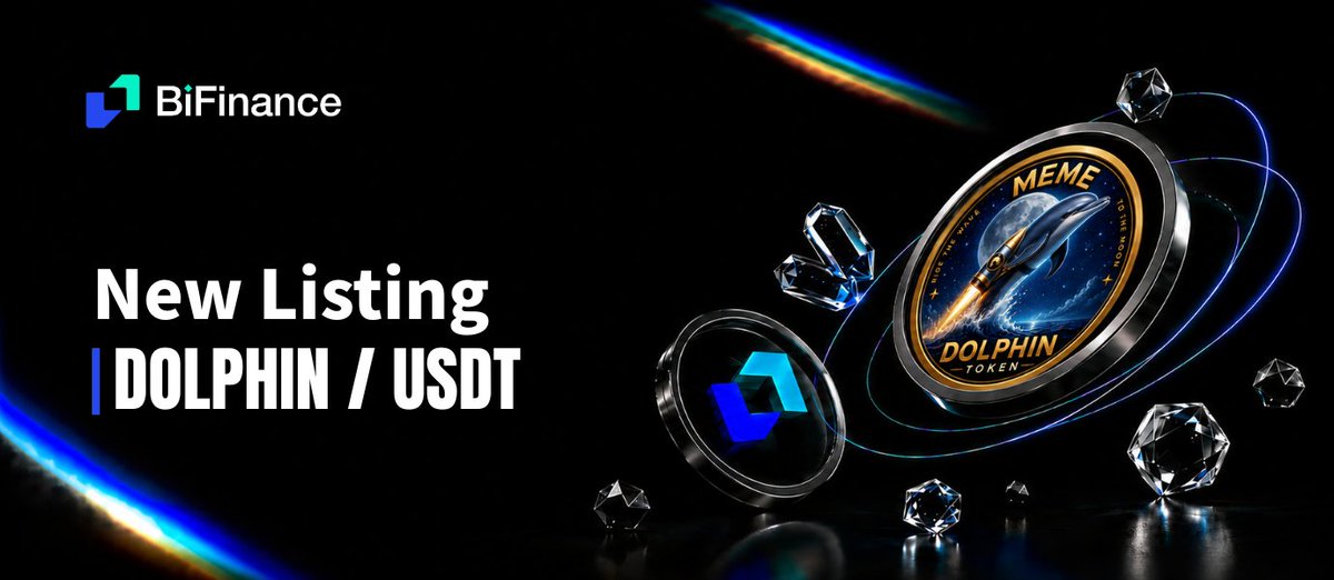 BiFinanceE's tweet photo. 🚀 New Listing | DOLPHIN/USDT
DOLPHIN/USDT is coming to BiFinance!

Explore new opportunities in the MEME ecosystem and trade one of the latest tokens on the market.

📈 Trading Pair
 DOLPHIN/USDT

Join BiFinance and start trading today!
#BiFinance #DOLPHIN #MEME #Crypto #USDT #NewListing #Web3