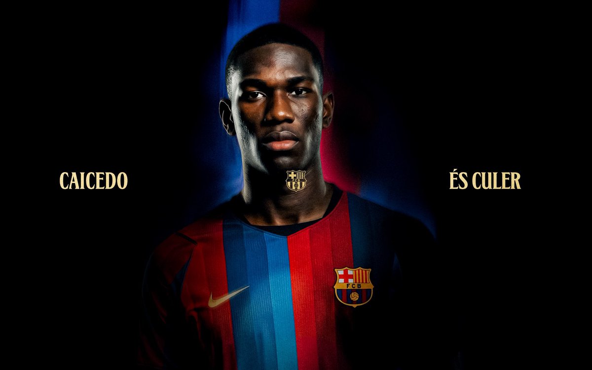 FAEA04's tweet photo. Josué Caicedo to Barcelona: exclusive story confirmed, all done.

@FabrizioRomano

#Barcelona https://t.co/OVKQLlxT1W