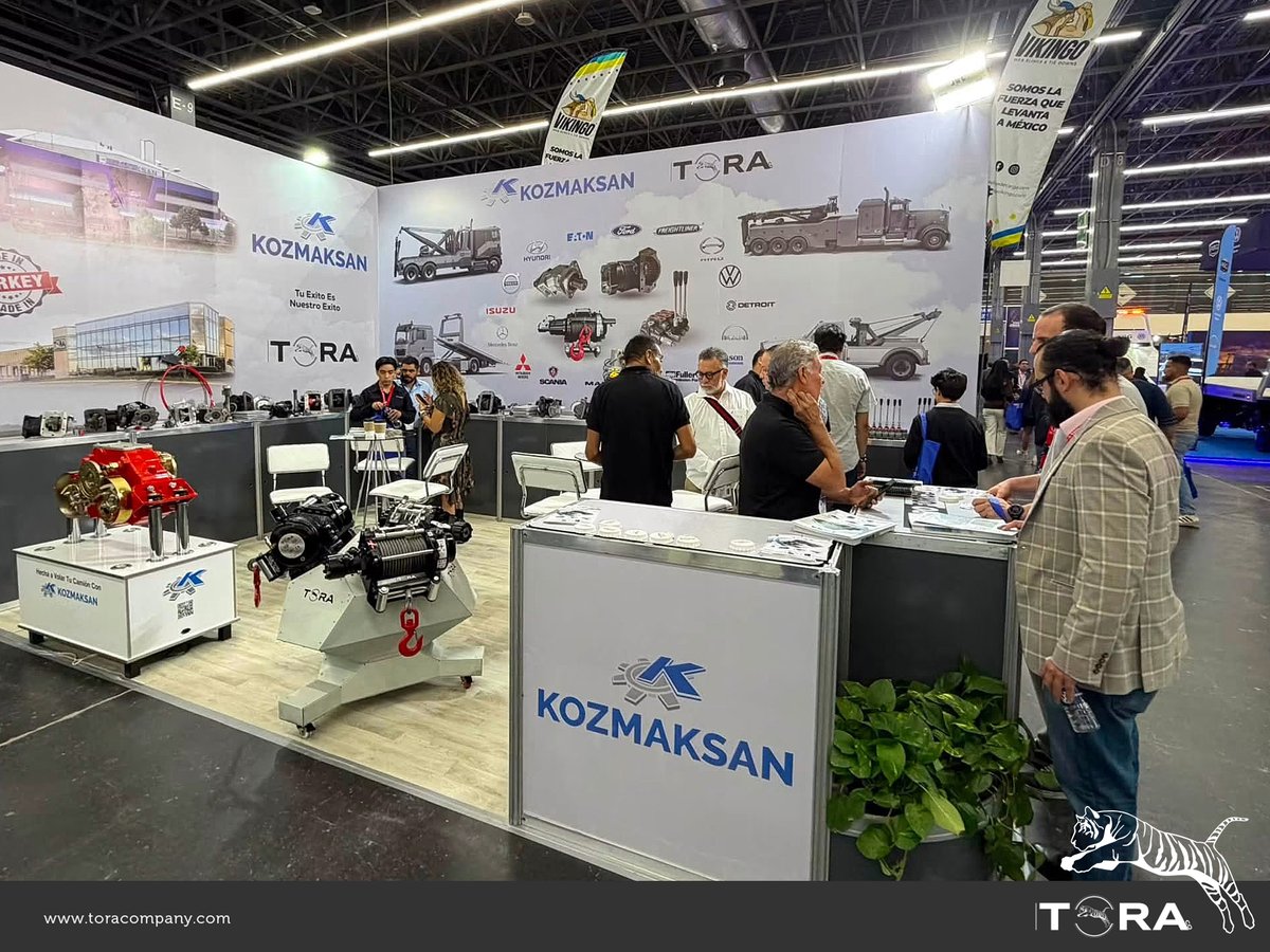 ToraCompany's tweet photo. Thank you for your visit!

Guadalajara, Mexico

https://t.co/BUCFkLEfr7

#expogruas2026 #expogrua  #guadalajara #mexico #pto #powertakeoff #hydraulicwinch #hydraulicpump #hydraulicvalve #transfercase #splitshaftpto #septictruck https://t.co/zy7slkr0QQ