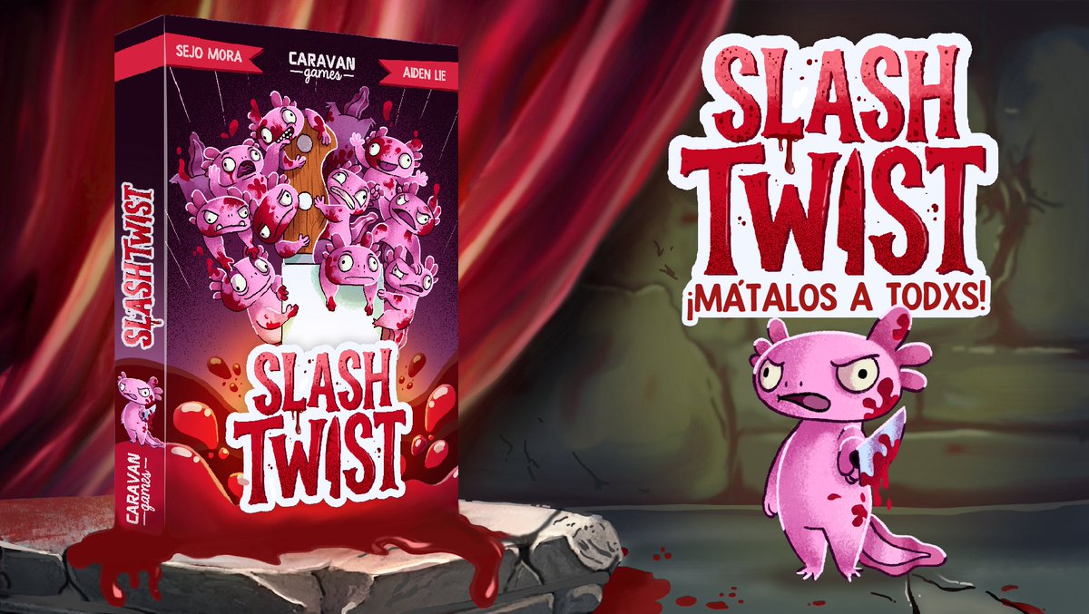 caravan_games's tweet photo. 𝐒𝐋𝐀𝐒𝐇 𝐓𝐖𝐈𝐒𝐓 💔🔪 Años de fanatismo slasher han desatado una paranoia colectiva. Ahora te toca asesinar antes de ser asesinado si quieres sobrevivir.

https://t.co/NQ2eRHn3ZO

✨SIGUE LA CAMPAÑA EN VERKAMI✨ https://t.co/FQqhMvBlrS
