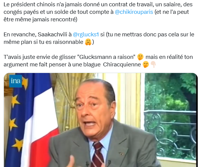 AntoninAtger's tweet photo. Les gens t'expliquent OKLM que les leaders insoumis défendent le régime de Pékin GRATUITEMENT mais que c'est censé être un argument positif pour eux https://t.co/GvJ3NYZJWQ