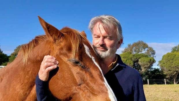 KLiamGray's tweet photo. Rest in peace to Sam Niell.  In addition to amassing an incredible body of work (of course, Jurassic Park, but his performance in “In the Mouth of Madness” is seared into my brain), he was a great friend to animals and a farmer who allowed animals to retire and live out their natural lives.
#SamNiell