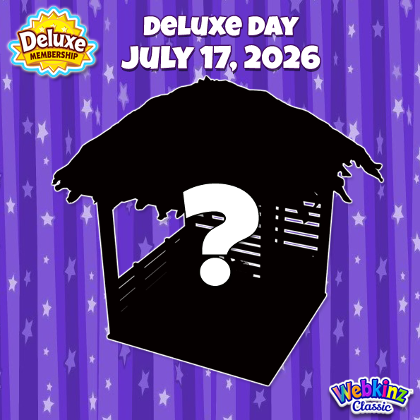 webkinz's tweet photo. 👀 SNEAK PEEK: July Deluxe Day! 👀

Another Deluxe Day is arriving on #WebkinzClassic this Friday, July 17th! 📅

Visit Webkinz Newz to see this month's special prize: https://t.co/dxJhlbmz0d 📰 https://t.co/aOnGXhil3D