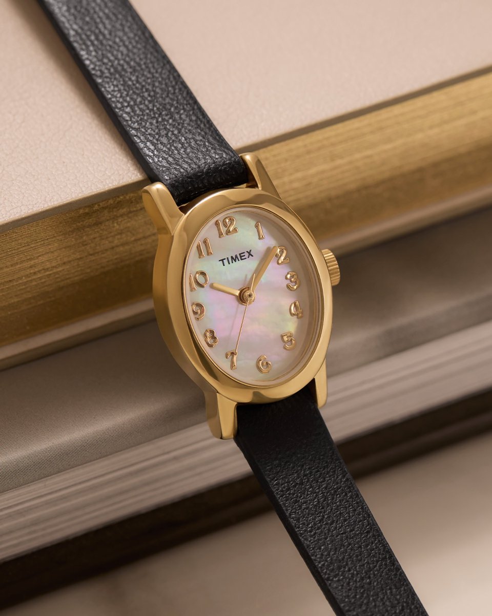 timex's tweet photo. ⭐️⭐️⭐️⭐️⭐️ "Love this classic look. So cute and dainty." – Sarah M.

Accessorize your look with our Cavatina: https://t.co/YEHO7f1p2c

#timex #timexcavatina #watchfam #watchlovers #analoglife https://t.co/xNrAo3AQ2f