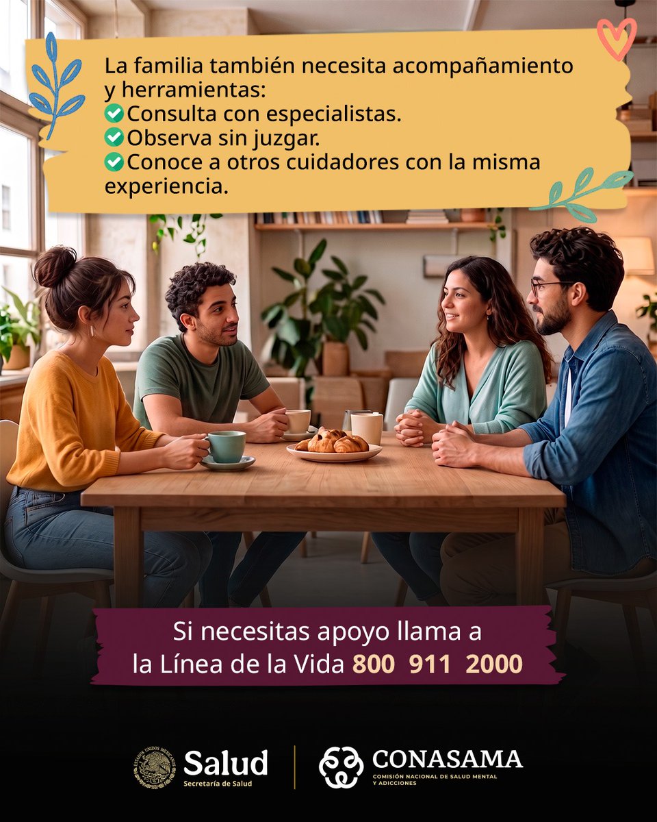 conasamamx's tweet photo. 13 de julio | Día Internacional del Trastorno por Déficit de Atención e Hiperactividad (TDAH)

El miedo o la negación ante un diagnóstico de TDAH es una respuesta natural, pero retrasar la atención especializada frena el acceso a herramientas esenciales para su desarrollo. 🧑⚕️🧠

Como padres o cuidadores, también necesitan herramientas y acompañamiento. 🧵👇

#CONASAMA #SaludMental #TDAH