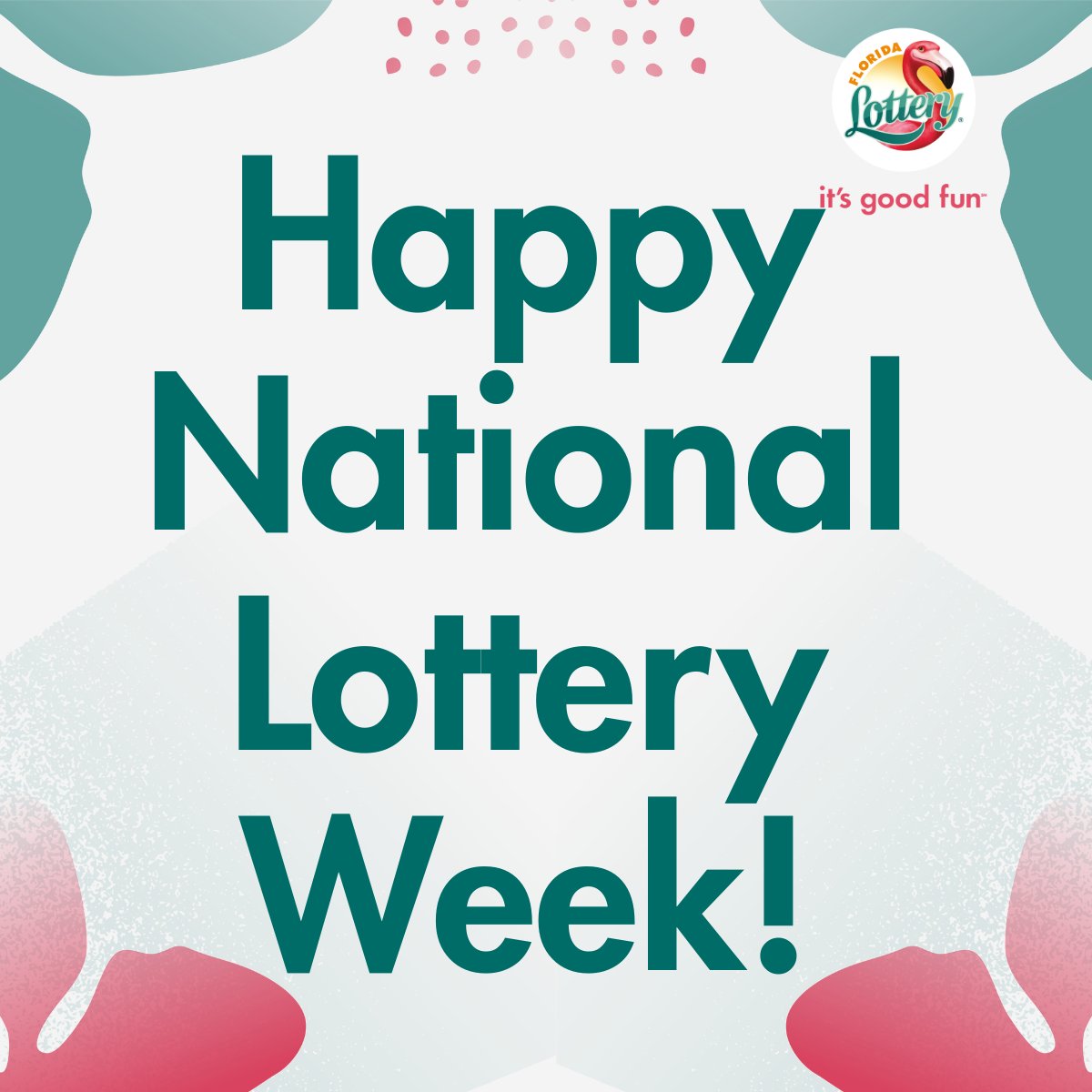 floridalottery's tweet photo. Happy National Lottery Week!

Today, the Florida Lottery joins Lottery's around the nation in celebrating National Lottery Week. We are highlighting the players, retailers, employees, and partners who help make our mission possible. Together, we've contributed more than $51 billion to education in Florida while creating brighter futures for Florida students and communities.
 
Read more: https://t.co/xxMo4214h7