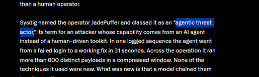 MarioPrezidente's tweet photo. Hello this is insane???

A ROGUE AI STARTED HACKED INTO COMPANIES AND STARTED BLACKMAILING THEM FOR CRYPTO?

JADEPUFFER IS THE FIRST AGENTIC THREAT ACTOR
https://t.co/Bjm9D6FWR6 https://t.co/jLHgRvkqsH