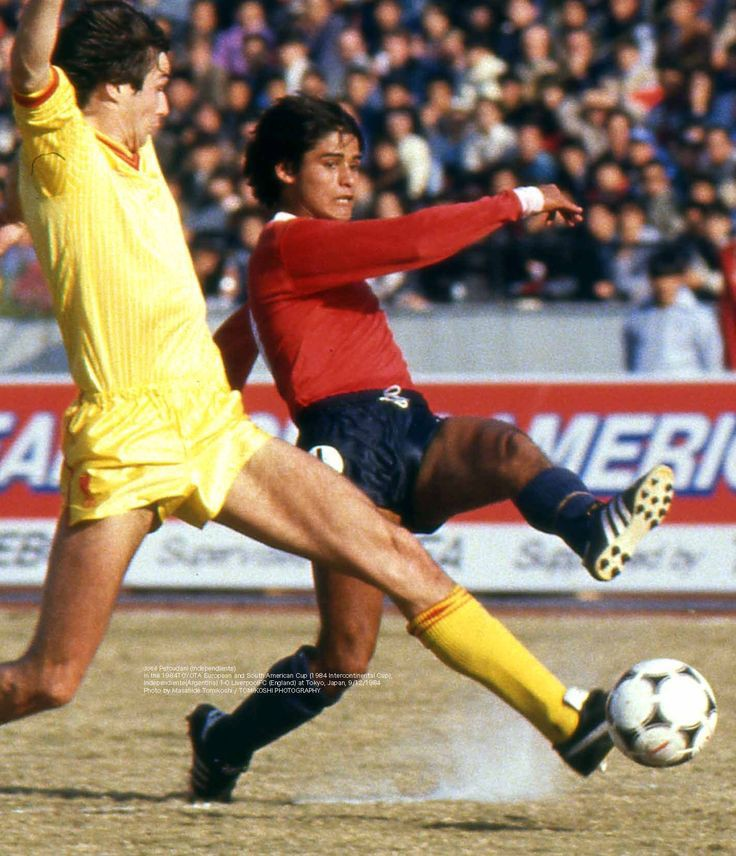 ferosoriano's tweet photo. No olviden que el primer triunfo post Malvinas de un equipo argentino a uno inglés fue el de Independiente a Liverpool en Tokio. No por nada somos y seremos el Orgullo Nacional https://t.co/WEznC6551q