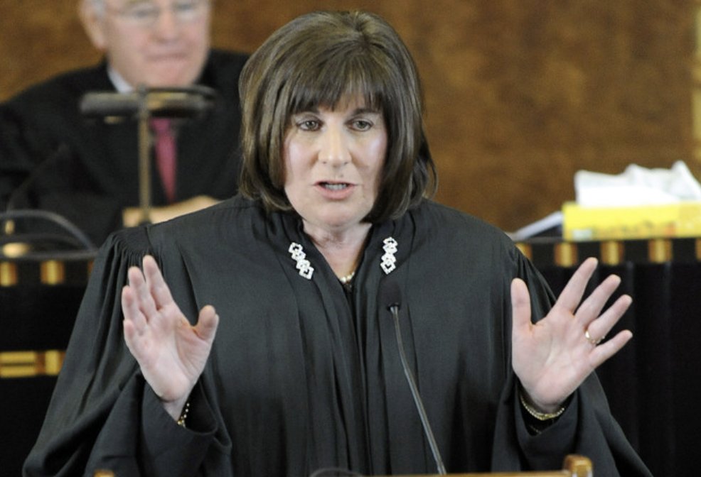 funder's tweet photo. Judge Mae D'Agostino just became the 12th federal judge in a row to throw out the regime's attempt to seize every voter's private data.She caught what they were doing: twisting the Civil Rights Act—a law written to protect Black voters—into a tool to grab their data.
 https://t.co/PGIgr8TlHF