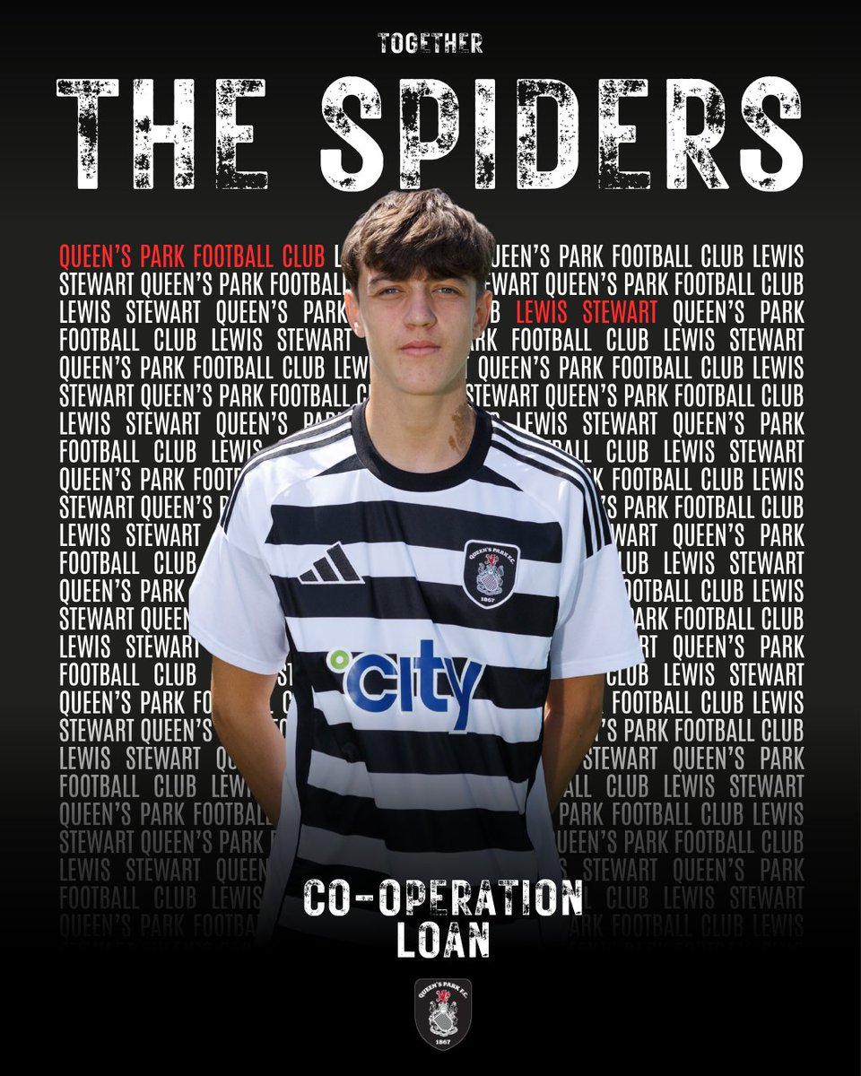 queensparkfc's tweet photo. ✍️ CO-OPERATION LOAN SIGNINGS

🤝🕷️  Welcome to Queen's Park, Aiden McCallion and Lewis Stewart!

Read more on our new recruits:
https://t.co/dGDYUrwR9z https://t.co/vAR3fiHKwD