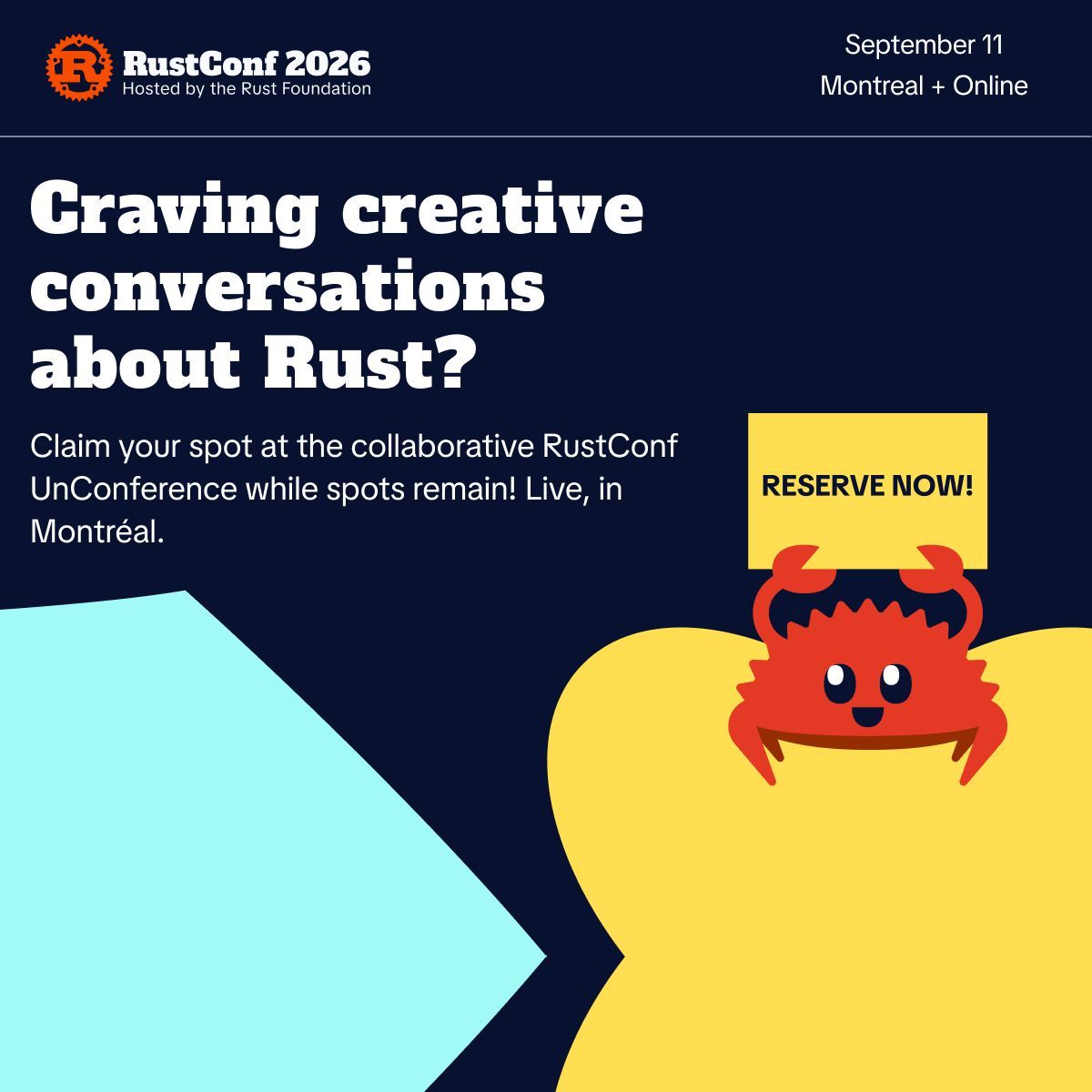 RustConf tweet media