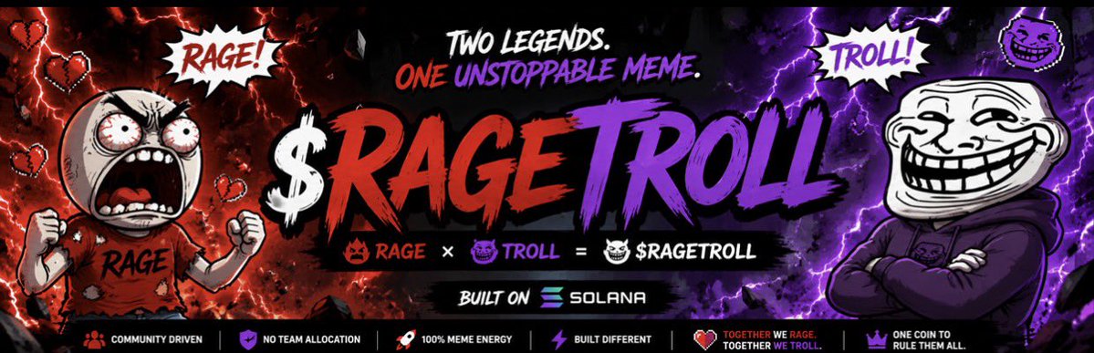 Rage & Troll • The Meme Coin $RAGETROLL tweet media