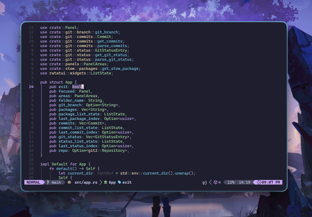 bot_unixporn's tweet photo. [OC] Made a nvim theme to match my rice - mauve.nvim
Link: https://t.co/17kK55CAjl

#unixporn #linux #screenshot https://t.co/xNjdxE9O3e