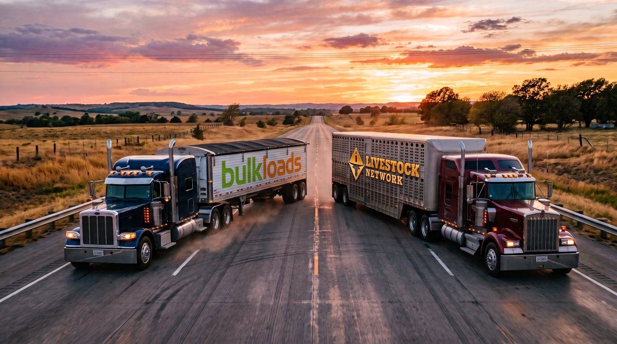 BulkLoads's tweet photo. BulkLoads has acquired Livestock Network.

Two of trucking's most trusted freight communities, now one. Livestock haulers keep everything they rely on and gain the full BulkLoads network: factoring, insurance, TMS, and market data.

More on the way.
https://t.co/6vULrdoys3 https://t.co/MRA0RT3qWm