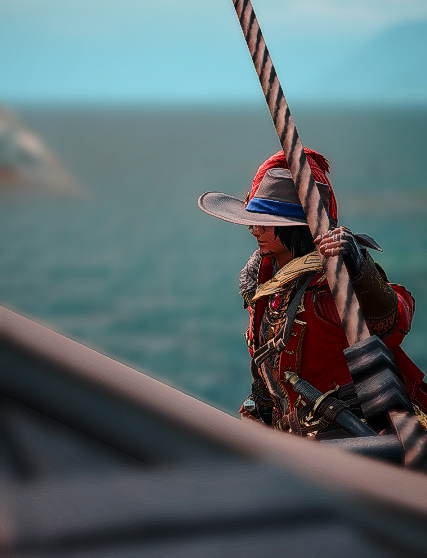 KdanaelTheRed's tweet photo. Set sail, we go on a new adventure 
#gpose #gposer #miqote https://t.co/BLSNS5dyvJ
