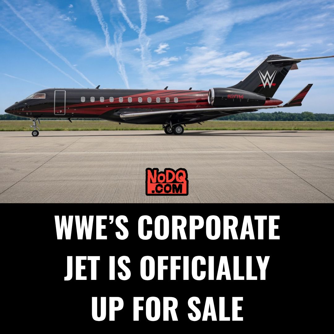 nodqdotcom's tweet photo. WWE’s corporate jet is officially up for sale https://t.co/6GJ3TkMqay https://t.co/Ng5sgtbZZY