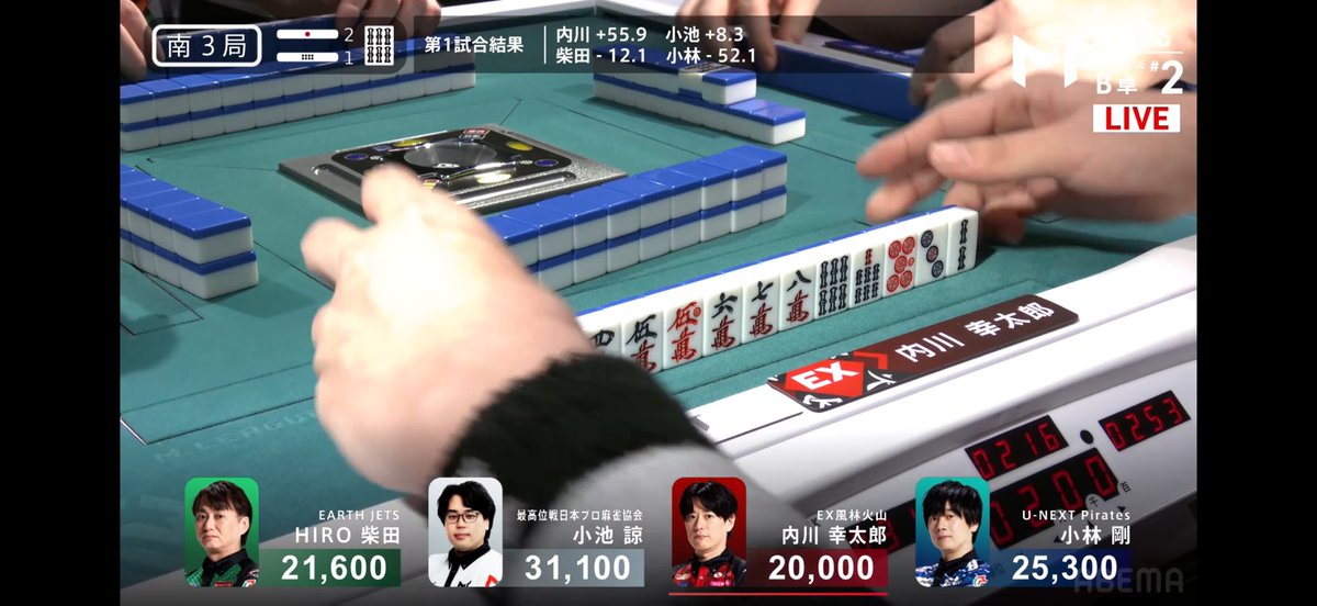 なこc様リクエスト2点 何度見ても この配牌もらった人の顔じゃなくて好き