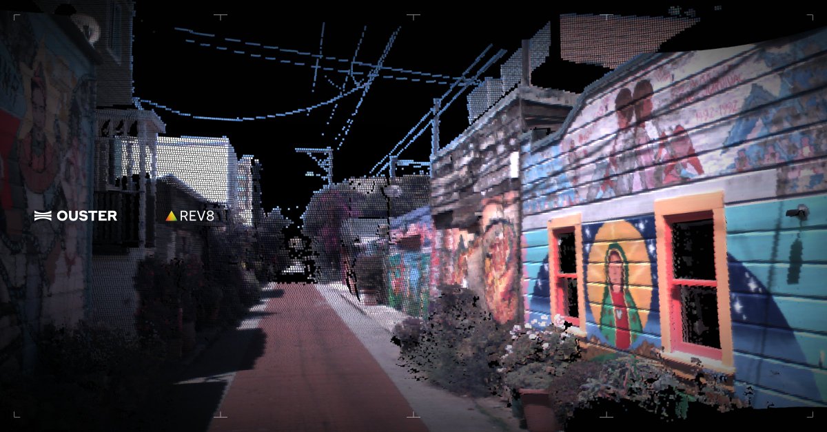 ousterlidar's tweet photo. This image was captured without a camera. This is native color lidar

A camera gives you a flat image full of color and detail. It cannot tell you how far away anything is. Depth has to be inferred, and that inference breaks down in low light, glare, and bad weather https://t.co/2Ke58grXMD