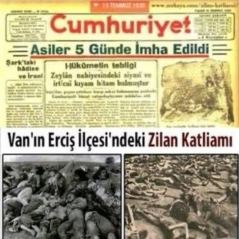 ArifYilmazResmi's tweet photo. 13 Temmuz 1930'da, Zilan Deresinde binlerce kadın, çocuk, yaşlı Kürt sivil acımasızca katledildi.

Bu Katliamının üzerinden yaklaşık bir asır geçmesine rağmen acısı halen tazeliğini korumaktadır. https://t.co/4KAwyAxrUz