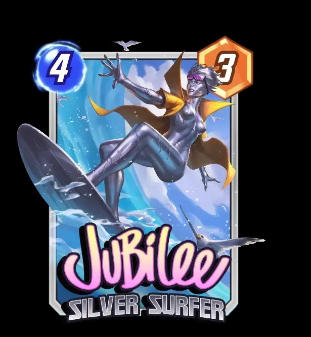 RobertoCinza's tweet photo. @V4DER200D7 Ela até participou de MvC, mas como assist, dá pra ter uma ideia de como ela ficaria em Invasions

Outra migalha é que em Snap não so tem a Jubileu, como tbm a Jubileu Surfista é̶ ̶c̶e̶l̶e̶b̶r̶i̶d̶a̶d̶e̶ ̶n̶a̶ ̶c̶a̶l̶i̶f̶o̶r̶n̶i̶a̶ https://t.co/WMNhHWO3MJ