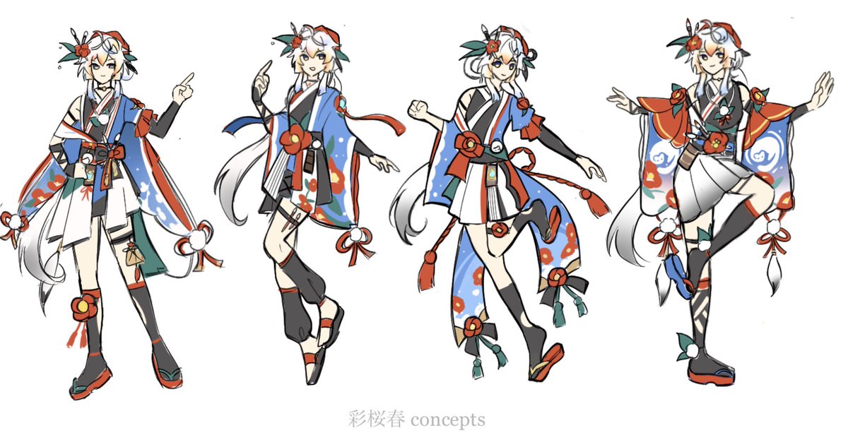 shoiyipee's tweet photo. Designs 

#characterdesign #originalcharacter #oc #genshinoc #yumetwt #GenshinImpact #characterconcept #designconcept https://t.co/cisyqa0Ln8