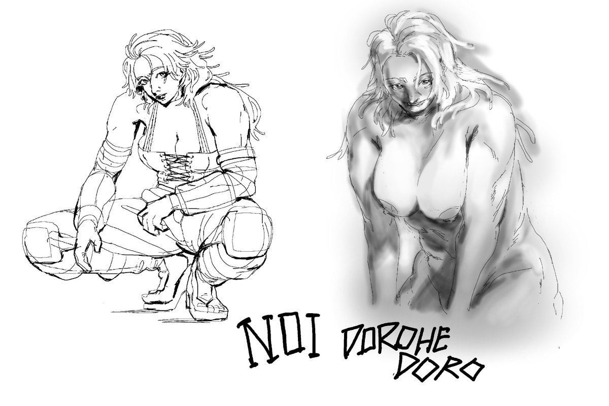 moefreakpunch's tweet photo. No caption because I shit at writing
Anyway, here's your mommy muscle Noi (Dorohedoro)

#dorohedoro #rakugaki #rkgk #noi https://t.co/OpVSKbUQUv