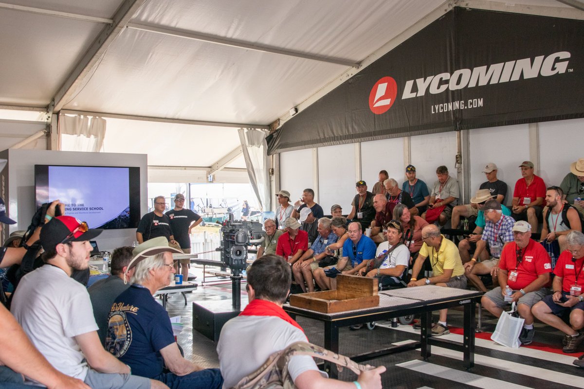 LycomingEngines's tweet photo. One more week until the world's biggest airshow, #AirVenture2026! We’ll be in booth 277-282 outside of Hangar A with plenty of fun for everybody. Follow our page and keep an eye out for our schedule so you don’t miss any of the exciting events we have planned this year! https://t.co/6dhwBgXege
